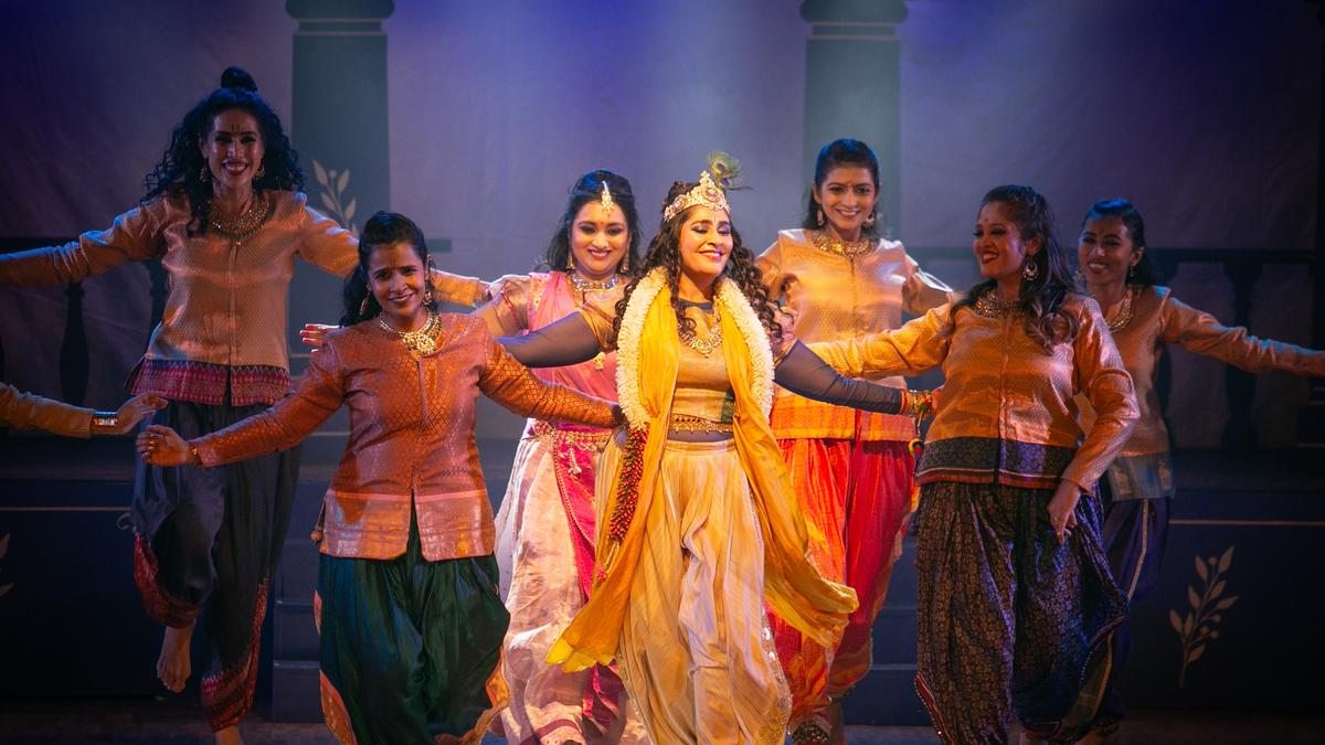 Devaniya School of Kathak performed the Mahabharata in Tamil